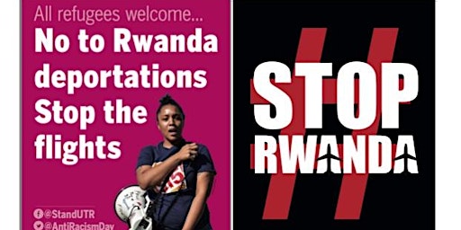 Imagem principal de Stop the deportations to Rwanda - online planning meeting