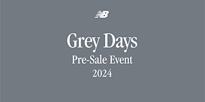 Imagen principal de Evento Pre-venta Grey Days 2024