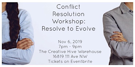 Conflict Resolution Workshop: Resolve to Evolve primary image