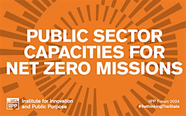 Public sector capabilities for net zero missions