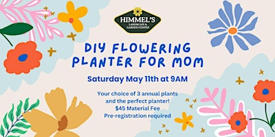 DIY Flowering Planter for Mom primary image