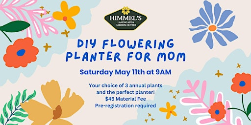 Imagem principal do evento DIY Flowering Planter for Mom