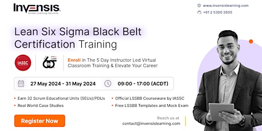 Lean Six Sigma Black Belt Certification Training In Australia primary image