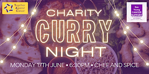 Imagem principal de Curry Night in aid of Two Leicester Cancer Charities
