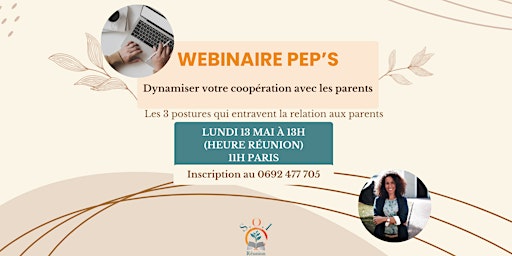 Imagen principal de Webinaire PEP'S - Dynamiser votre coopération avec les parents