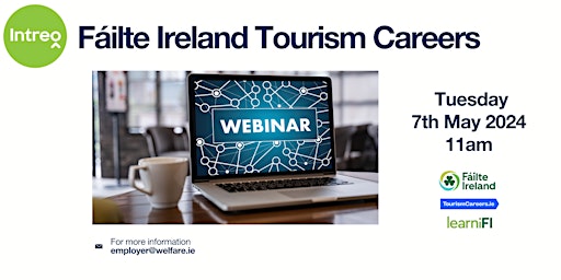 Primaire afbeelding van Failte Ireland Tourism Careers Webinar