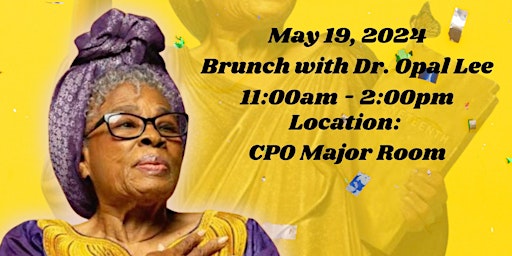 Brunch with Dr. Opal Lee "Inspiring Champion of Juneteenth" primary image