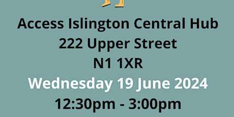 Islington Central Local Wellbeing Networks Meeting