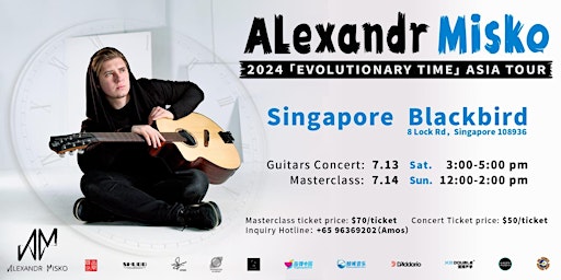Imagem principal do evento Alexandr Misko - Live in Singapore !