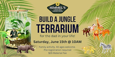 Image principale de Build a Jungle Terrarium for Dad