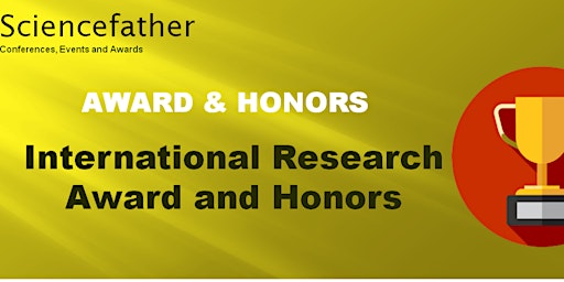 Imagem principal do evento International Research Award And Honors