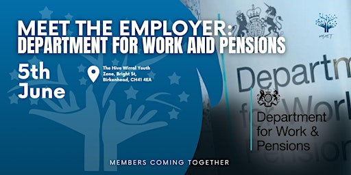 Imagem principal do evento Meet the Employer : DWP
