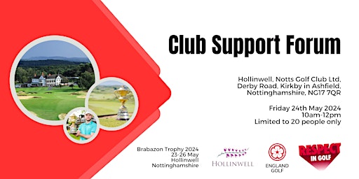 England Golf - Club Support Forum
