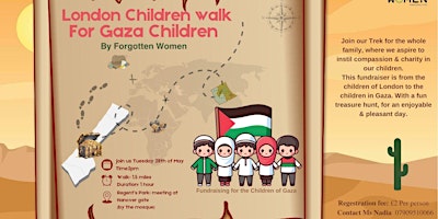 Children's Walk for Gaza primary image