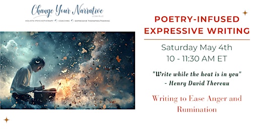 Poetry-Infused Expressive Writing - May 2024 primary image