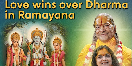 Spiritual Discourse - Love wins over Dharma in Ramayana!  primärbild