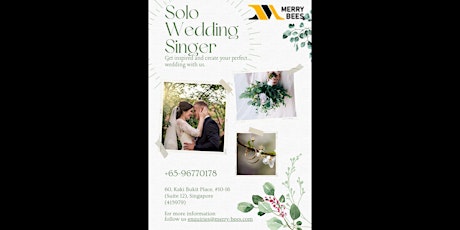 Captivating Solo Wedding Singer and Elevate Your Big Day with Unforgettable Melodies