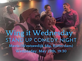 Imagem principal do evento Wing it Wednesday : Stand-up Comedy Night SEASON FINALE!!