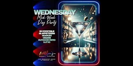 No Cover Midweek Day Party & Happy Hour