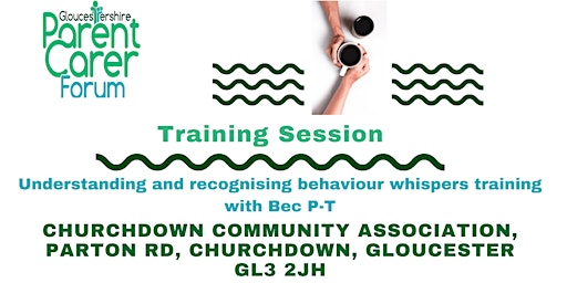 Imagem principal do evento Understanding and recognising Behaviour whispers training  - MAY