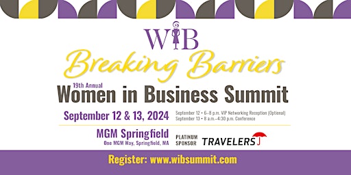 Hauptbild für 19th Annual Women in Business Summit - MA