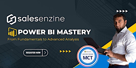 Imagem principal do evento Power BI Mastery: From Fundamentals to Advanced Analysis
