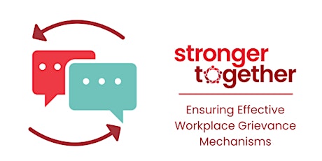 Primaire afbeelding van Ensuring Effective Workplace Grievance Mechanisms 13 JUNE 2024