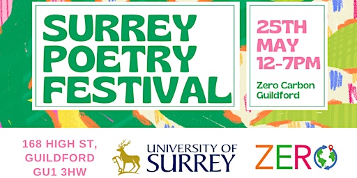 Image principale de Surrey Poetry Festival 2024