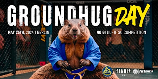Imagem principal do evento Groundhug Day - No Gi Jiu Jitsu Competition