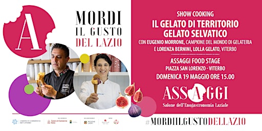 Imagem principal de Show Cooking: Il gelato di territorio - Eugenio Morrone e Lorenza Bernini