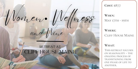 Wellness Event at Cliff House Maine - Limited Availability
