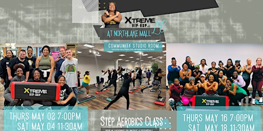 Primaire afbeelding van Xtreme Hip Hop with LC: Northlake FREE Step Aerobics Saturday  Class