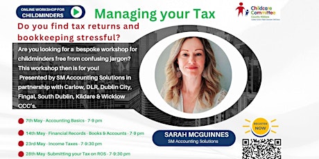 Managing Your Tax  - Workshop for Childminders