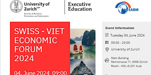 Imagem principal do evento Swiss - Viet Economic Forum 2024