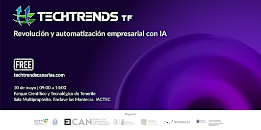 Imagem principal do evento #TechTrends TF24: Revolución y automatización empresarial con IA