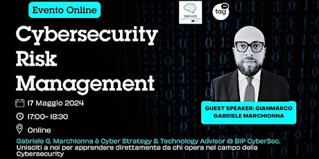 Cyber Risk Management - con Gabriele G. Marchionna