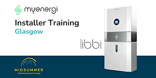 MyEnergi Libbi Installer Training | Midsummer Glasgow primary image