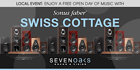 Enjoy a free open day of music with Sonus faber at SSAV Swiss Cottage