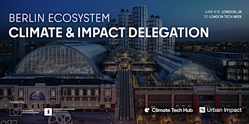 Imagem principal do evento Climate & Impact Delegation to London Tech Week
