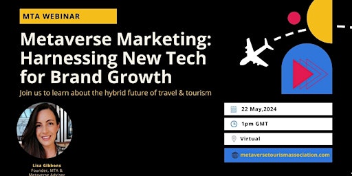 Primaire afbeelding van Webinar: Metaverse Marketing - Harnessing New Technology for Brand Growth