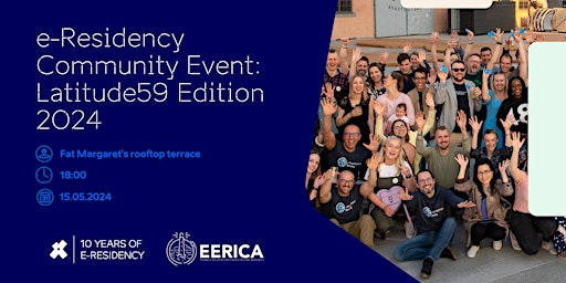 Primaire afbeelding van e-Residency Community Event: Latitude59 Edition 2024