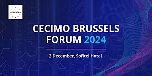 CECIMO Brussels Forum 2024 primary image