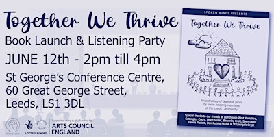 Imagen principal de Together We Thrive - Book Launch & EP Listening Party