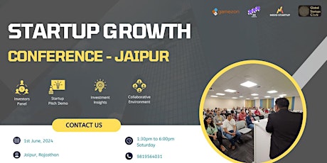 Startups Growth Conference | Jaipur