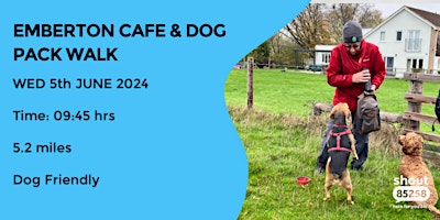 Imagem principal de EMBERTON CAFE DOG PACK WALK | 5.2 MILES | MODERATE | BUCKS