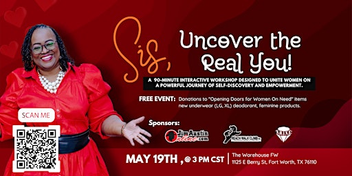 Imagem principal do evento Sis, Uncover The Real You!