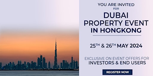 Dubai Property Expo in Hong Kong primary image