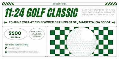 Image principale de 11:24 Golf Classic