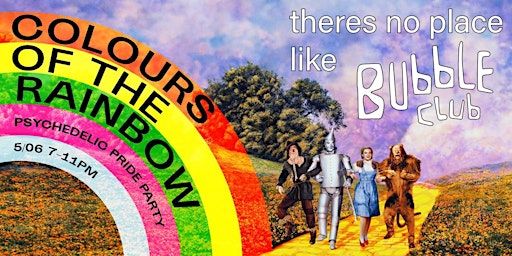 Imagem principal do evento Bubble Club: Colours of the Rainbow