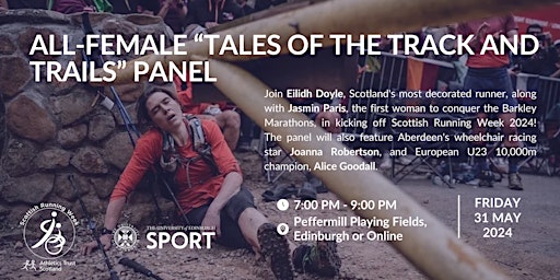 Imagem principal do evento ALL-FEMALE “TALES OF THE TRACK AND TRAILS” PANEL